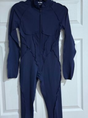 Betterme navy blue close back jumpsuit